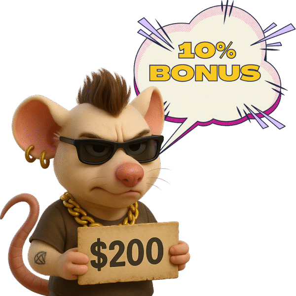 BUY $ANGRYRAT 0 (You recieve 220,000 $ANGRYRAT)