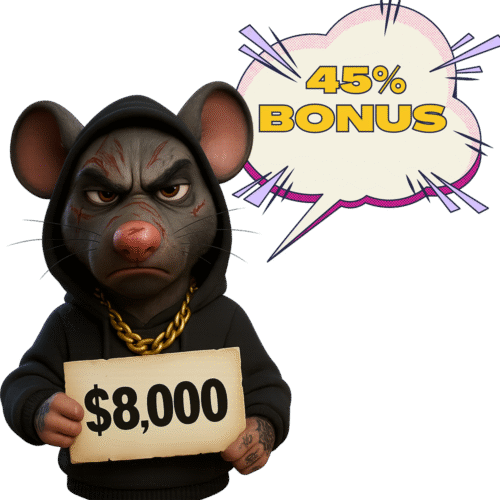 Buy $ANGRY RAT 00 (You recieve 11,600,000 $ANGRYRAT)